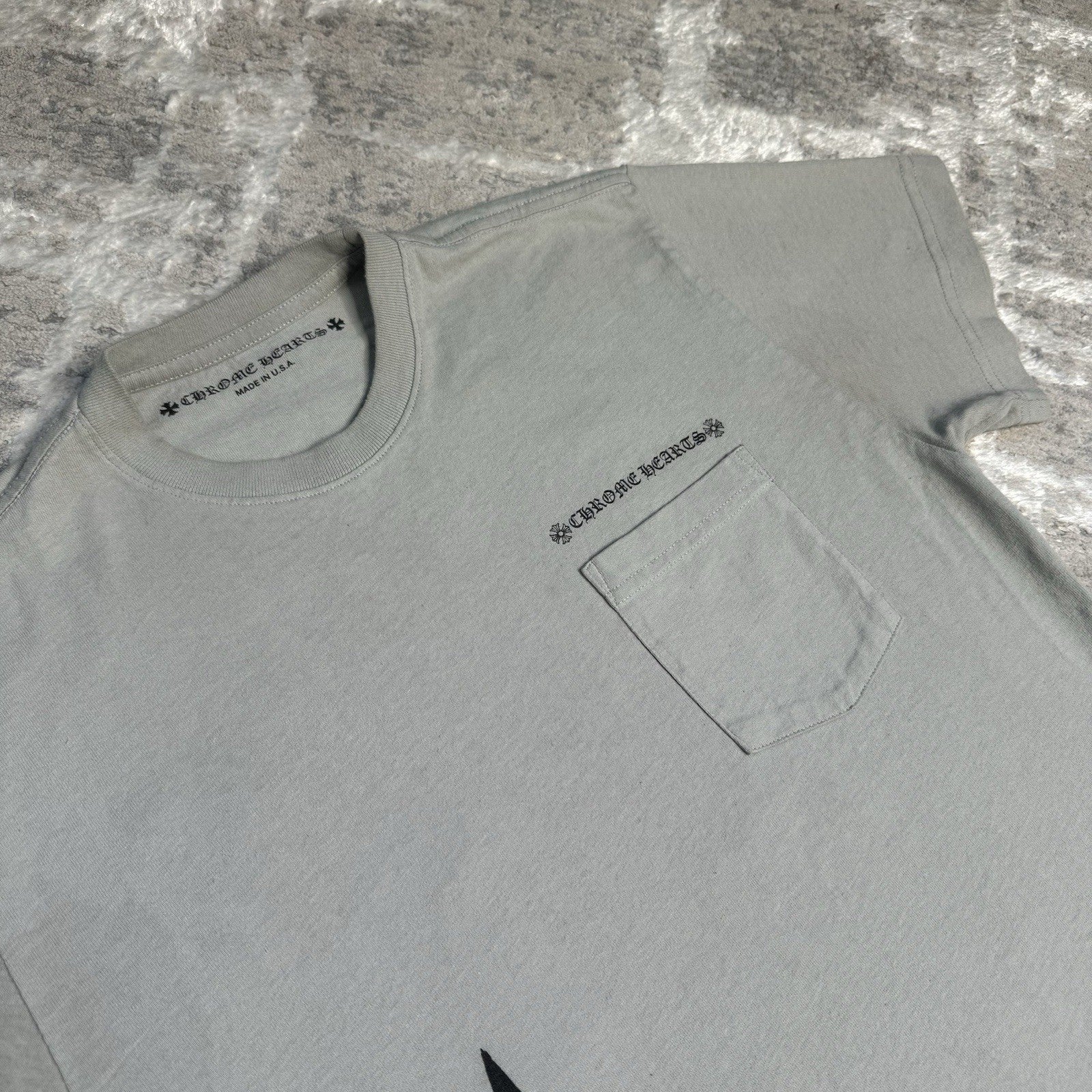 Chrome Hearts Matty Boy Suggest Short Sleeve Pocket Tee Shirt 