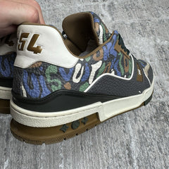 Louis Vuitton Trainer Low ‘brown Camo’ Sz- 9LV