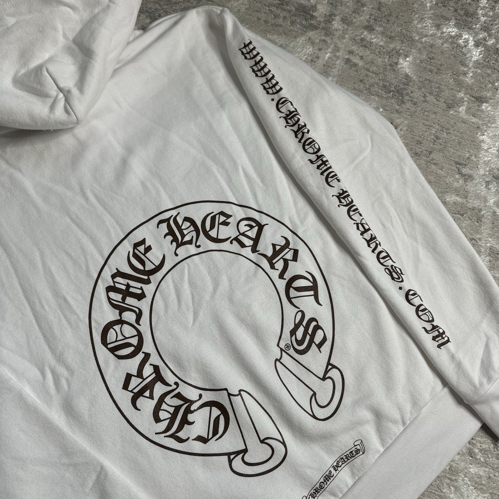 Chrome Hearts Online Exclusive Zip Up Hoodie 