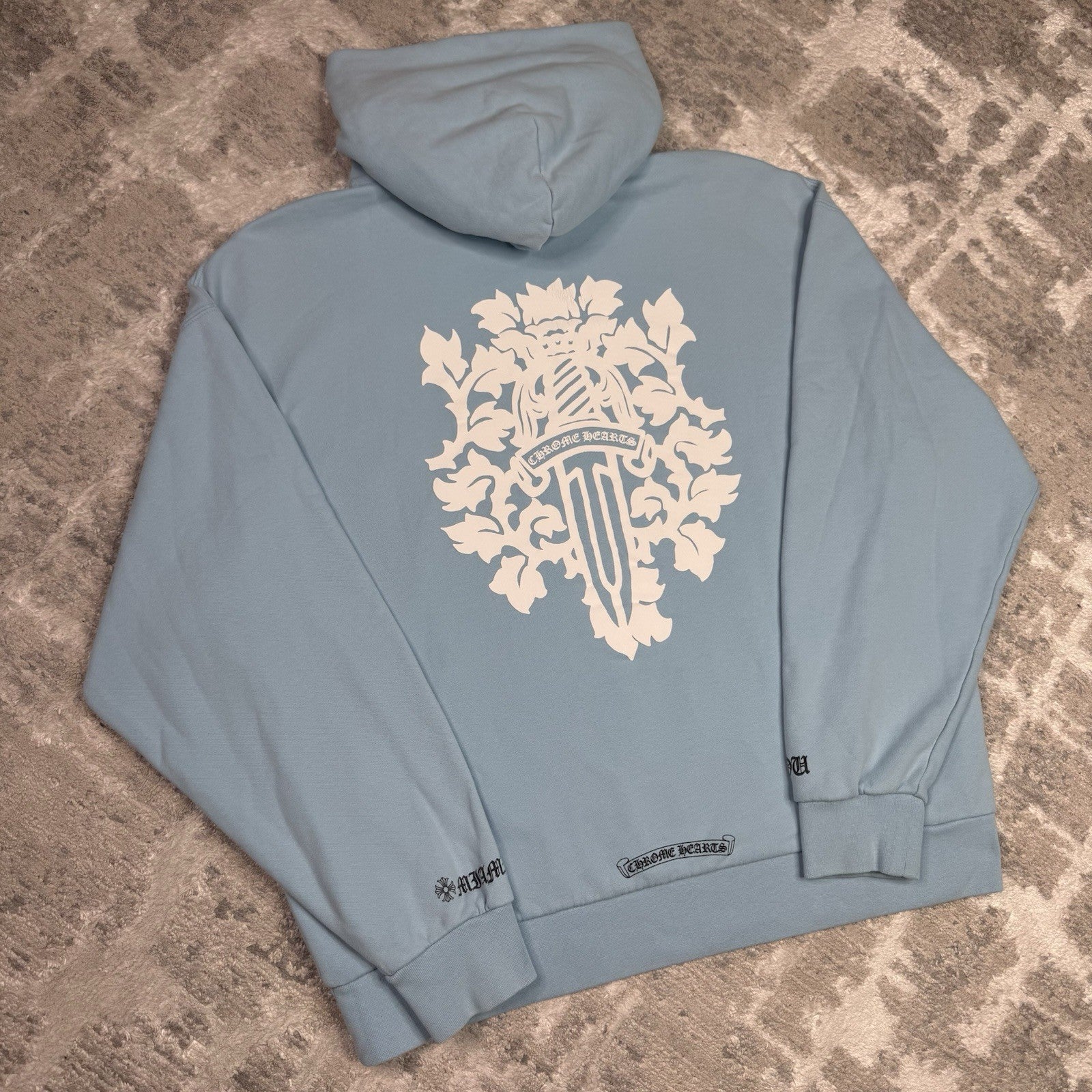 Chrome Hearts Miami Art Basil Dagger Pullover Hoodie 