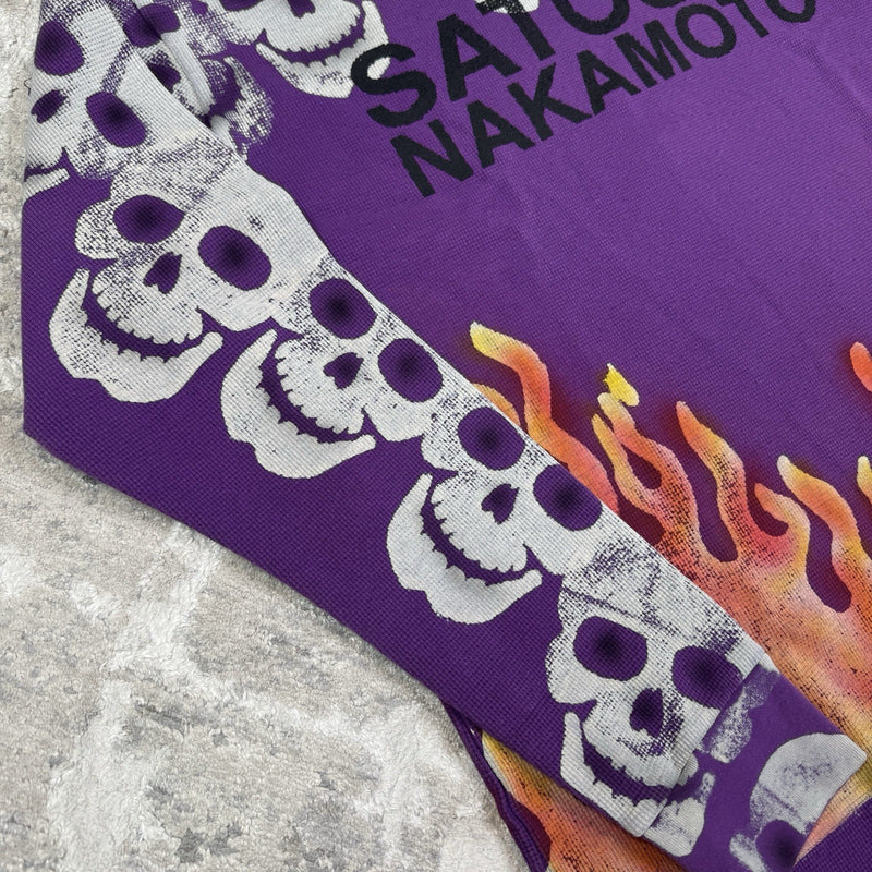 Satoshi Nakamoto Lost Boys Skull Long Sleeve Thermal Shirt 