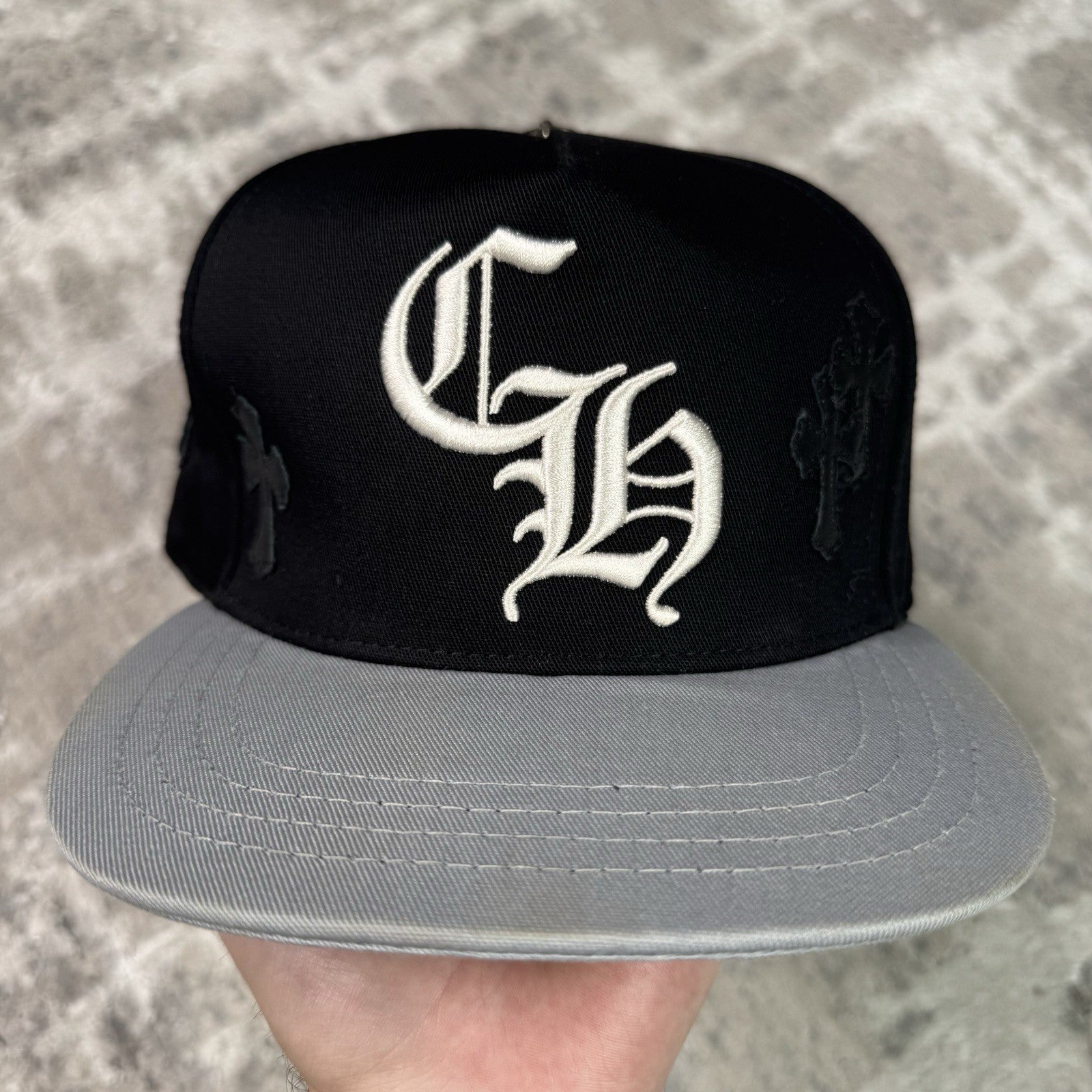 Chrome Hearts Cross Patch Baseball Hat