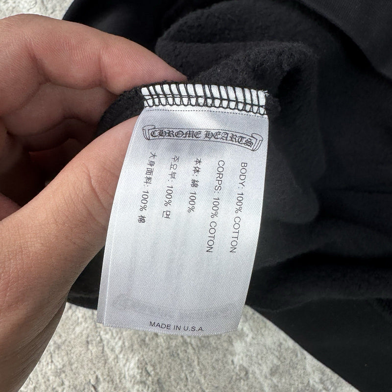 Chrome Hearts St Barth Exclusive Cross Pullover Hoodie 