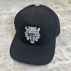 Chrome hearts Dagger Waxed Denim Baseball Hat 