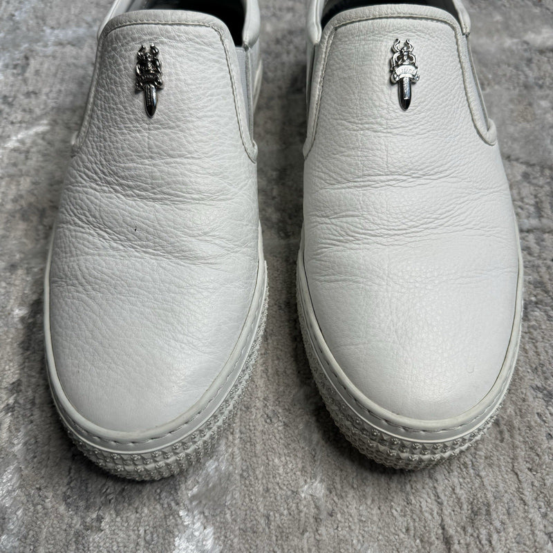 Chrome Hearts Vans Dagger Slip Ons 