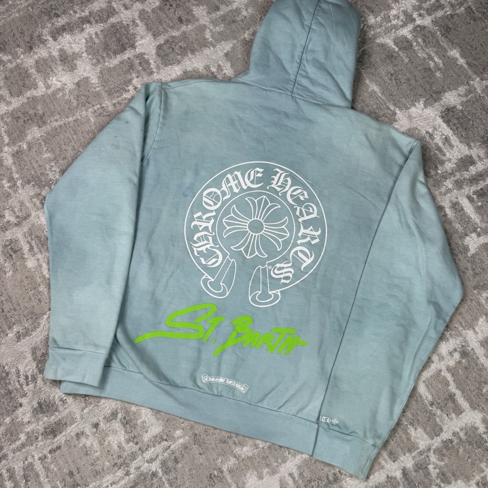 Chrome Hearts St Barths Friends And Family Horseshoe Zip Up Hoodie