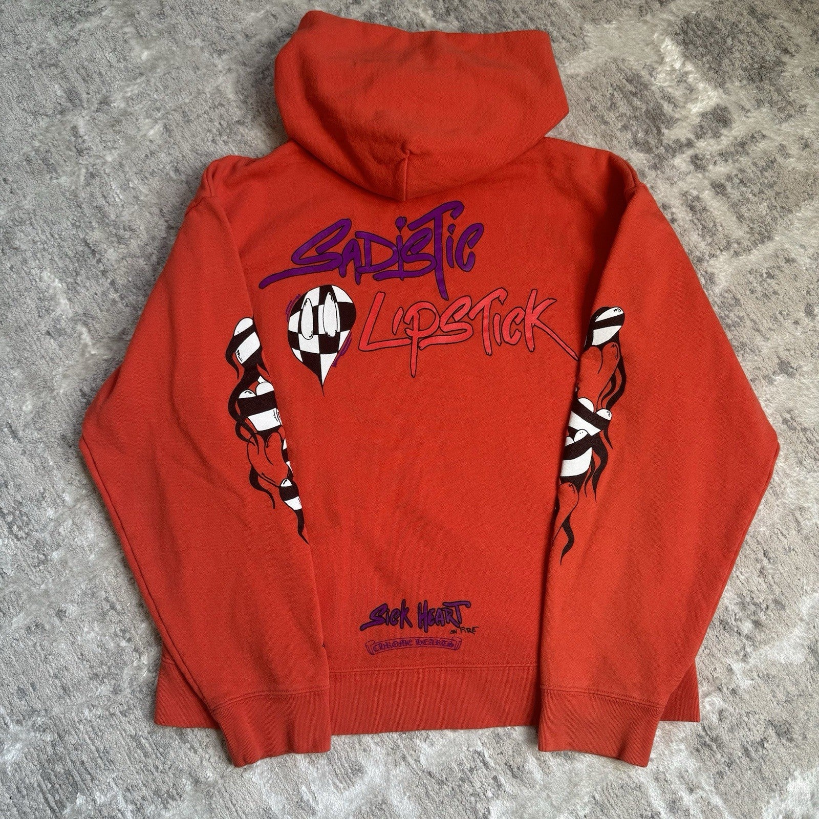 Chrome Hearts Matty Boy Sadistic Lipstick Pullover Hoodie 