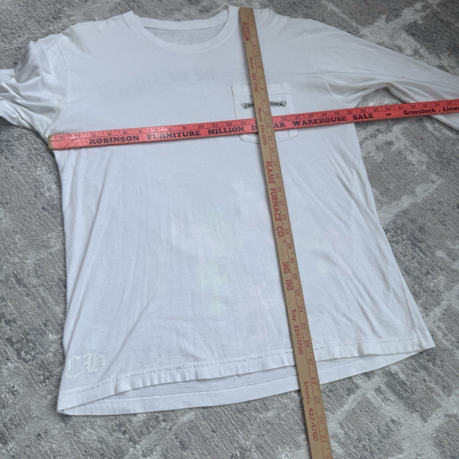 Chrome Hearts Cemetery Multi-color Long Sleeve Shirt 