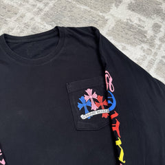 Chrome Hearts Cemetery Multi-color Cross Long Sleeve Shirt 