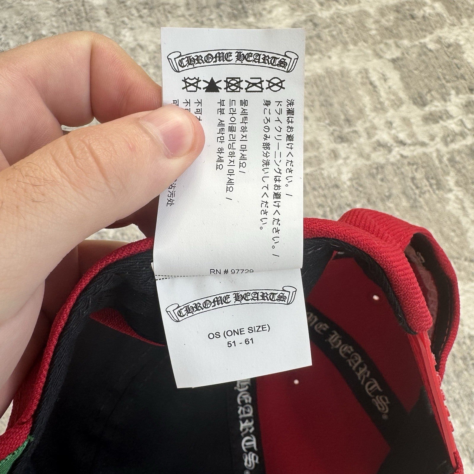 Chrome Hearts Essential LA Exclusive CH Wool Cap