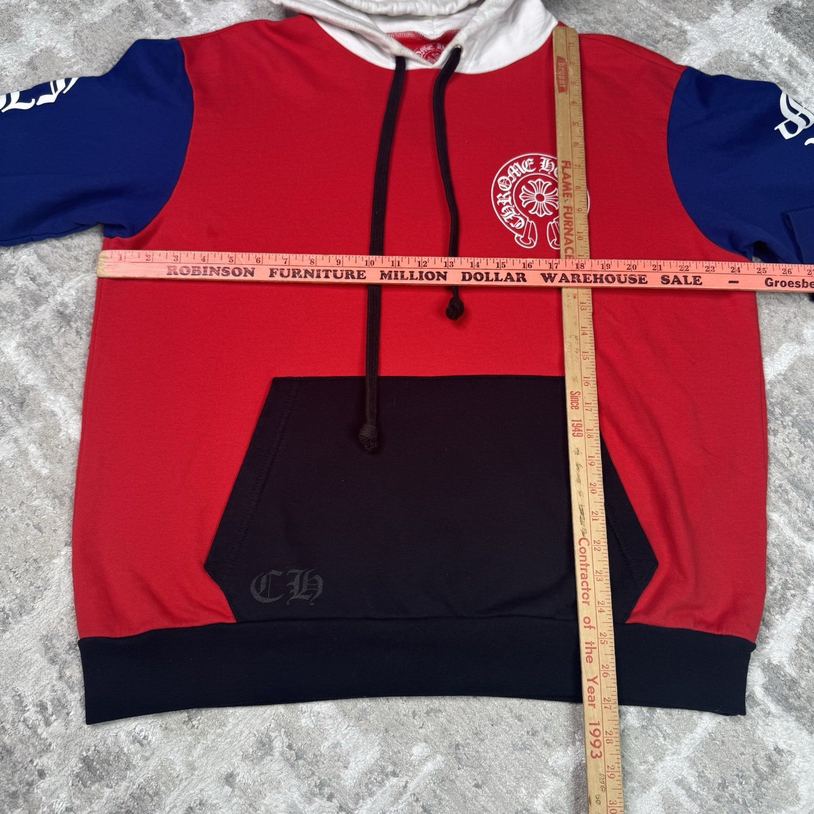 Chrome Hearts Matty Boy Chomper Horseshoe Pullover Hoodie 