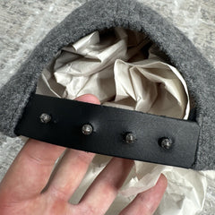 Chrome Hearts Wool Leather Strap Hat ‘grey’ 