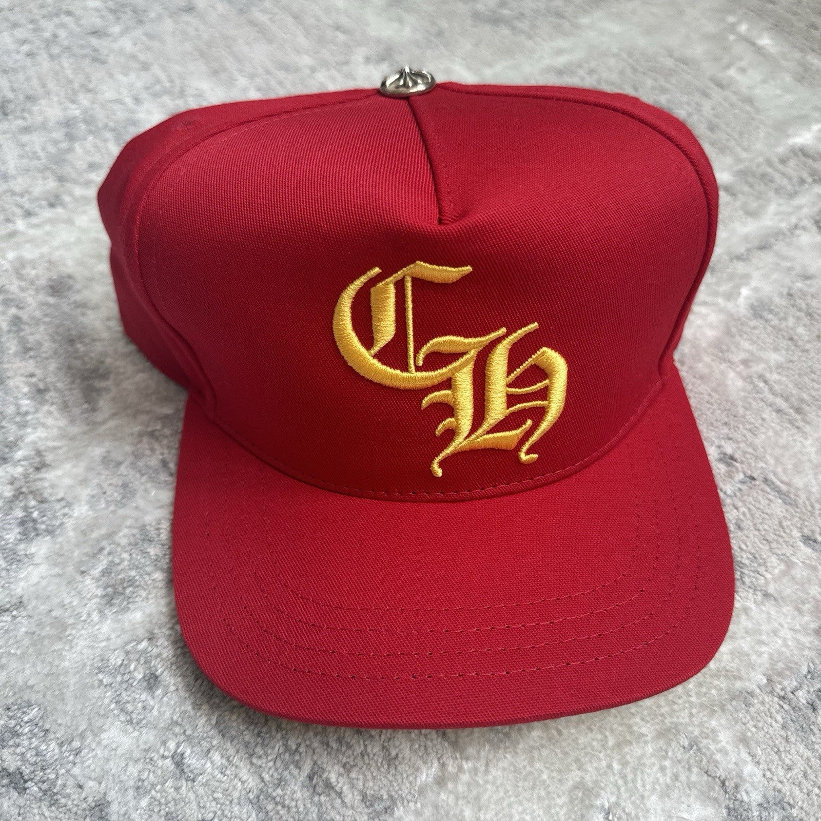 Chrome Hearts Baseball CH Hat ‘red Yellow’ 