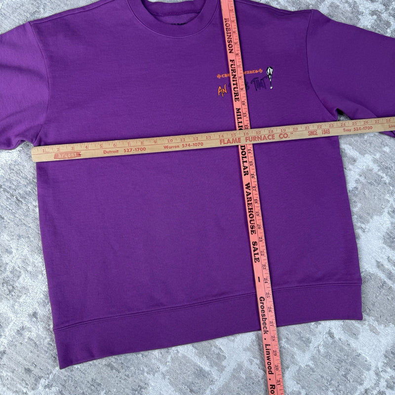 Chrome Hearts Matty Boy Want More Pullover Crewneck Sweatshirt 