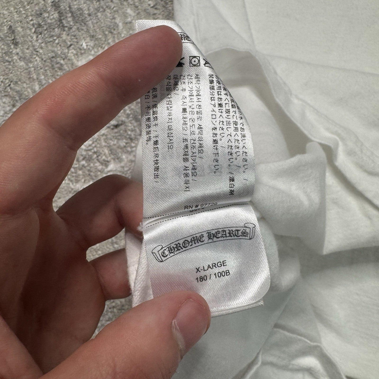 Chrome Hearts NYC Exclusive Long Sleeve Tee Shirt 