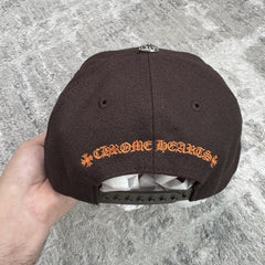 Chrome Hearts Baseball CH Brown Orange 