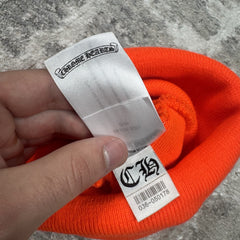 Chrome Hearts Embroidered Logo Beanie Hat 