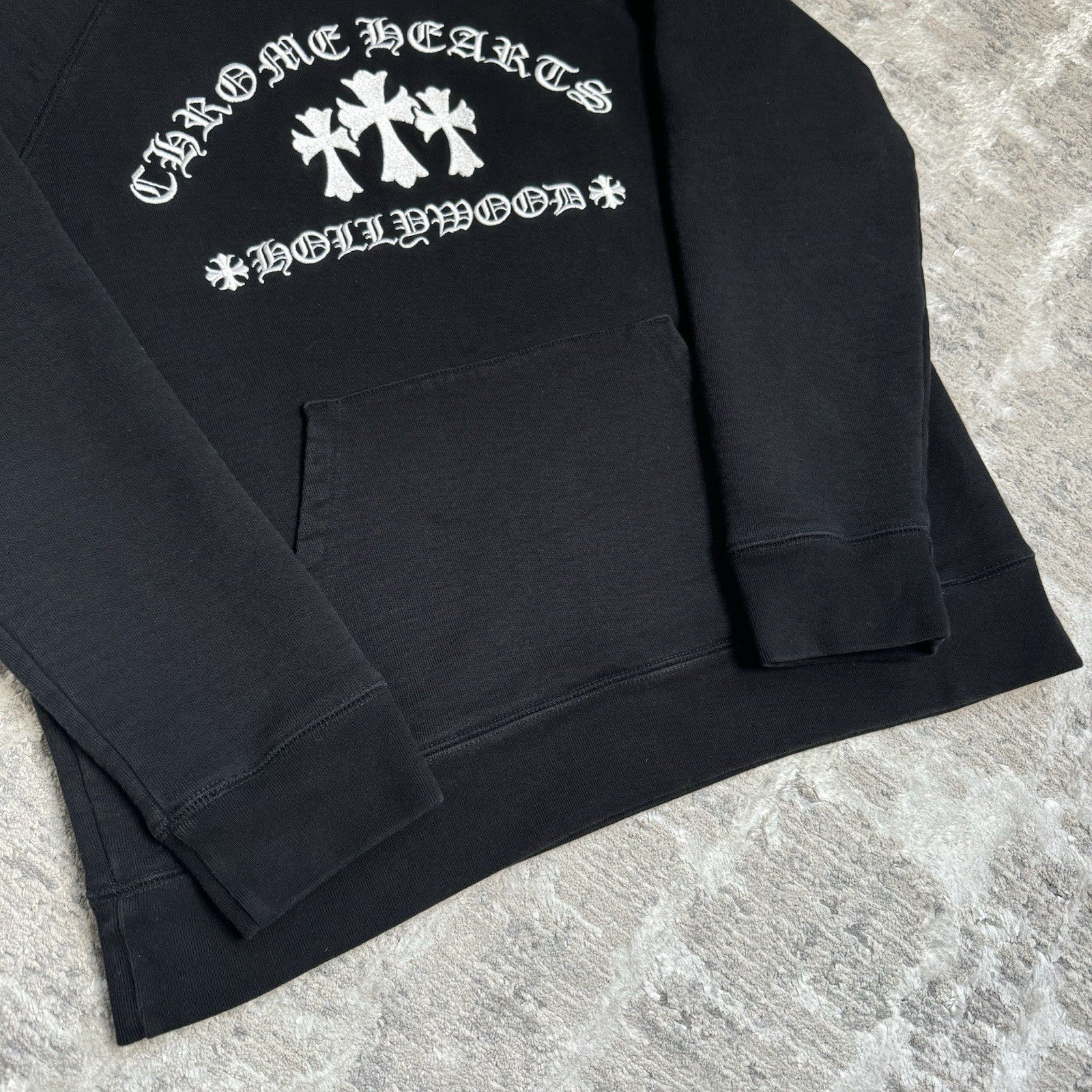 Chrome Hearts King Taco Triple Cross Embroidered Hoodie 