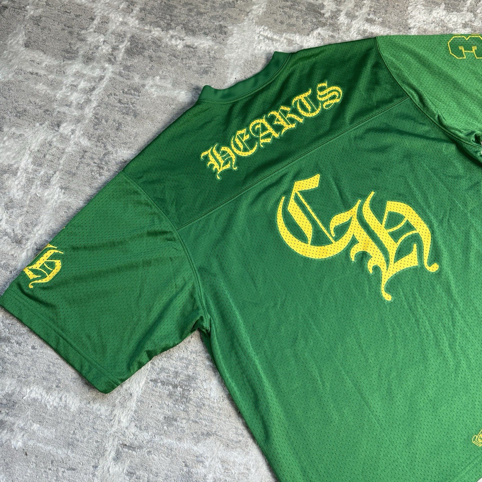 Chrome Hearts Mesh CH Short Sleeve Jersey 