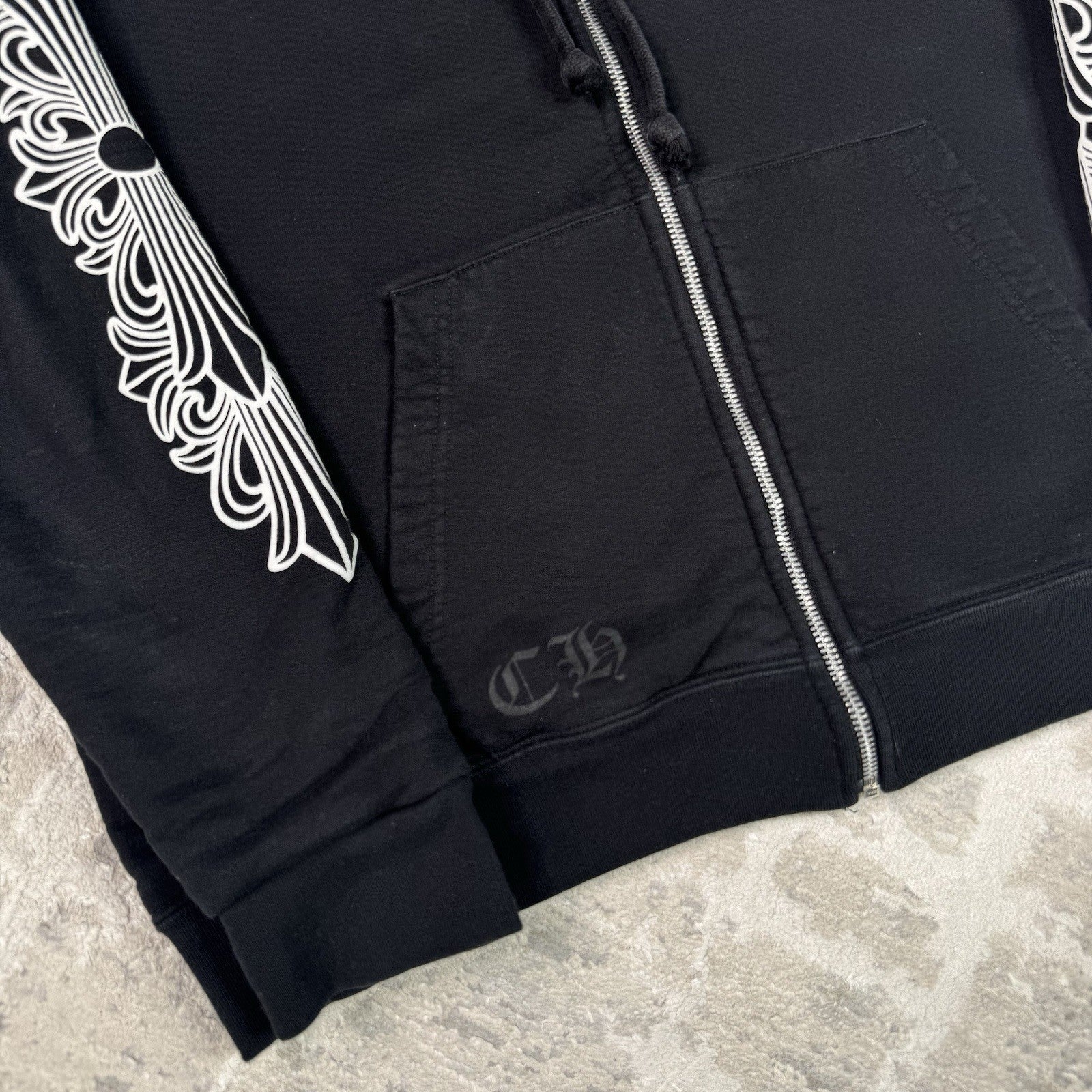 Chrome Hearts Aspen Exclusive Thermal Zip Up Hoodie 