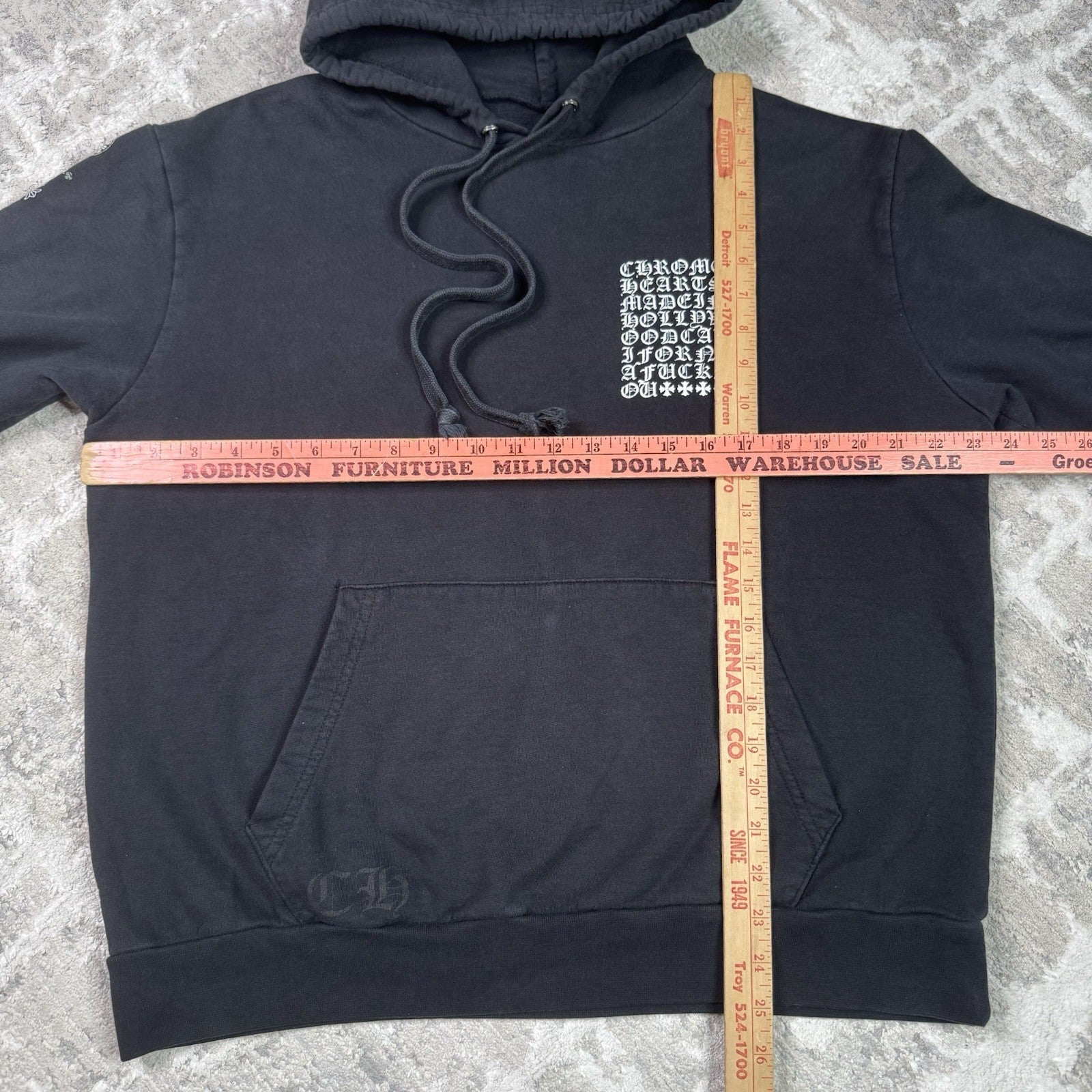 Chrome Hearts Multi Sleeve Logo Pullover Hoodie 
