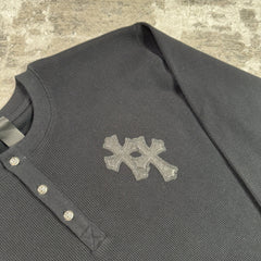 Chrome Hearts Waffle Thermal Patch Cross Long Sleeve 