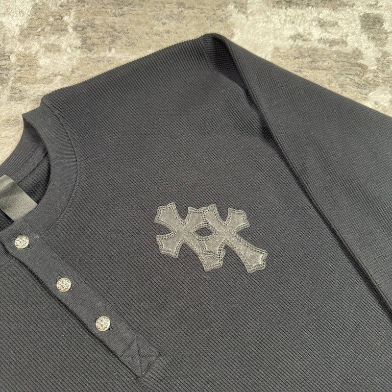 Chrome Hearts Waffle Thermal Patch Cross Long Sleeve 