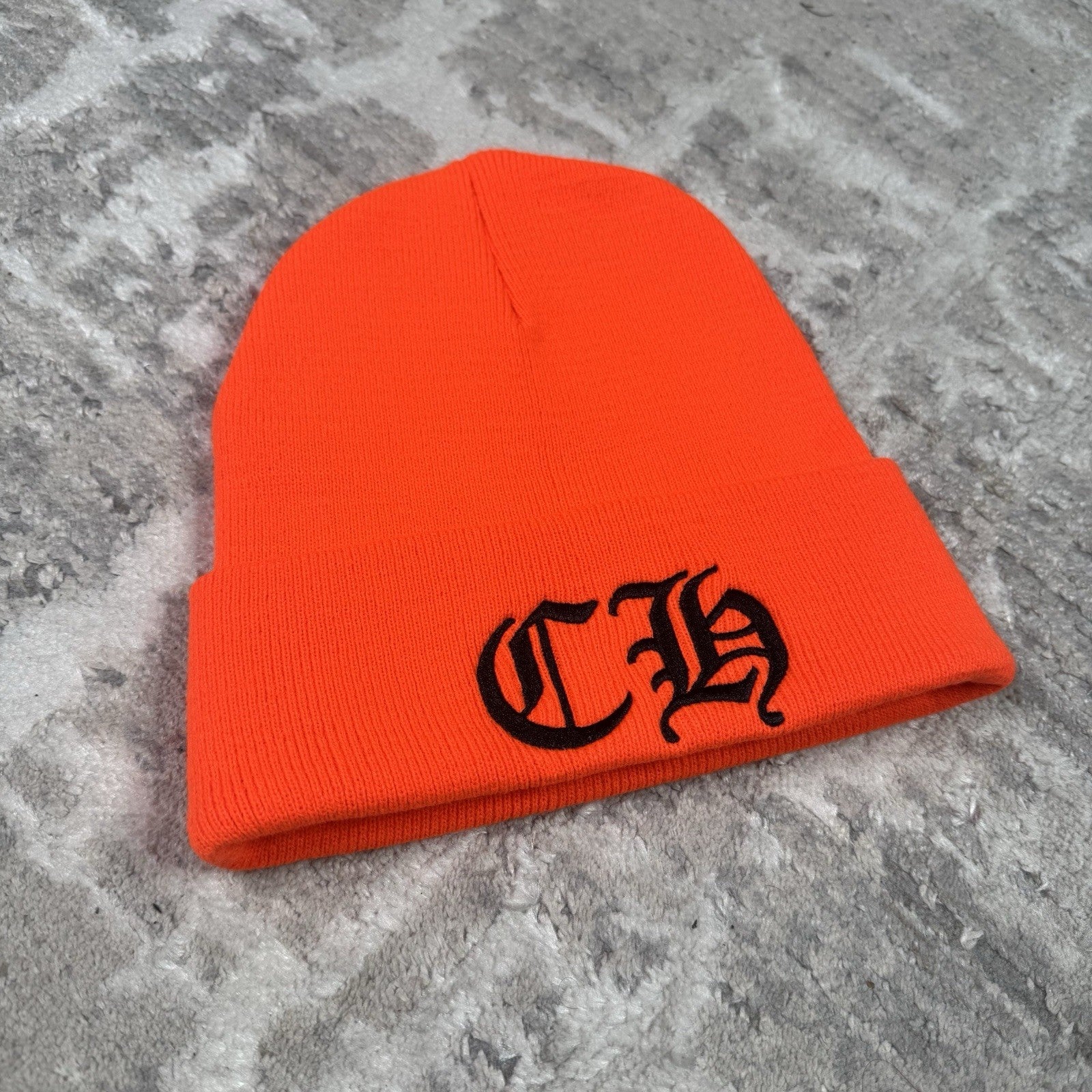 Chrome Hearts CH Embroidered Logo Beanie Hat