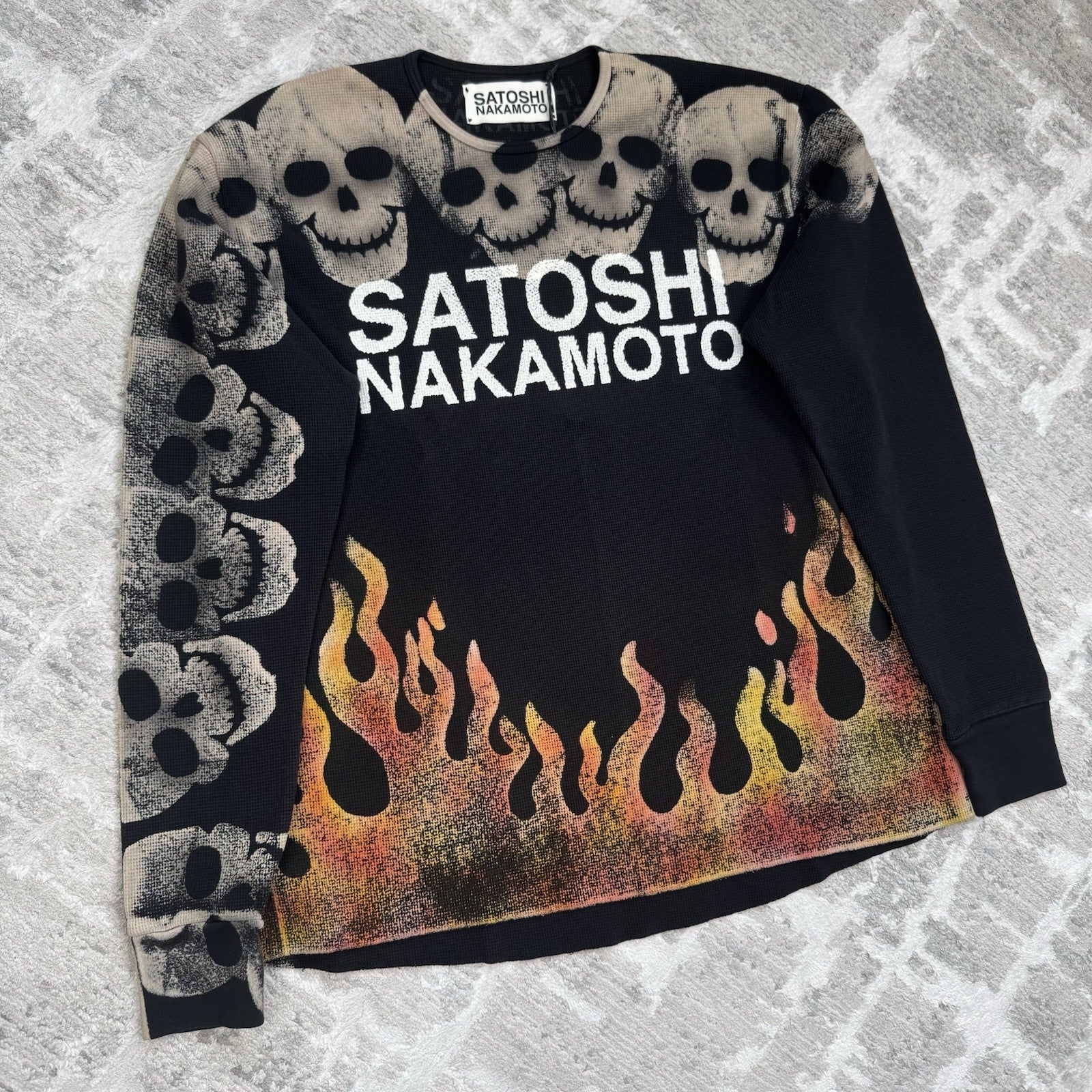 Satoshi Nakamoto Lost Boys Thermal Long Sleeve Shirt 
