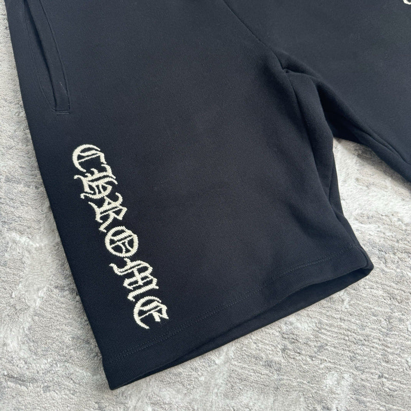 Chrome Hearts SLO Ride Embroidered Shorts 