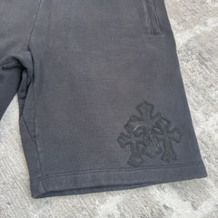 Chrome Hearts Paperjam Leather Triple Cross Sweatshirts