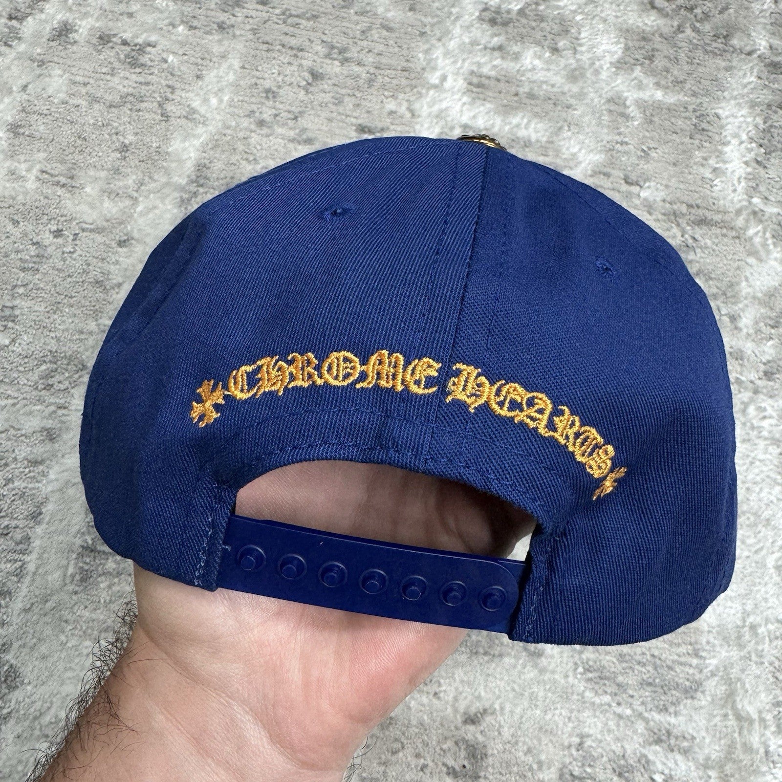 Chrome Hearts CH Baseball Hat ‘blue Orange’ 