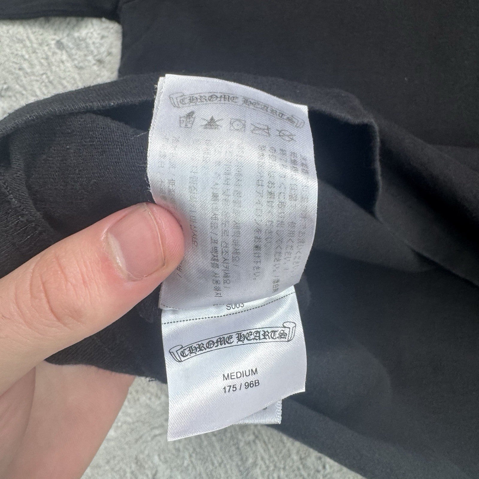 Chrome Hearts Matty Boy Stay Fast Long Sleeve Tee Shirt 