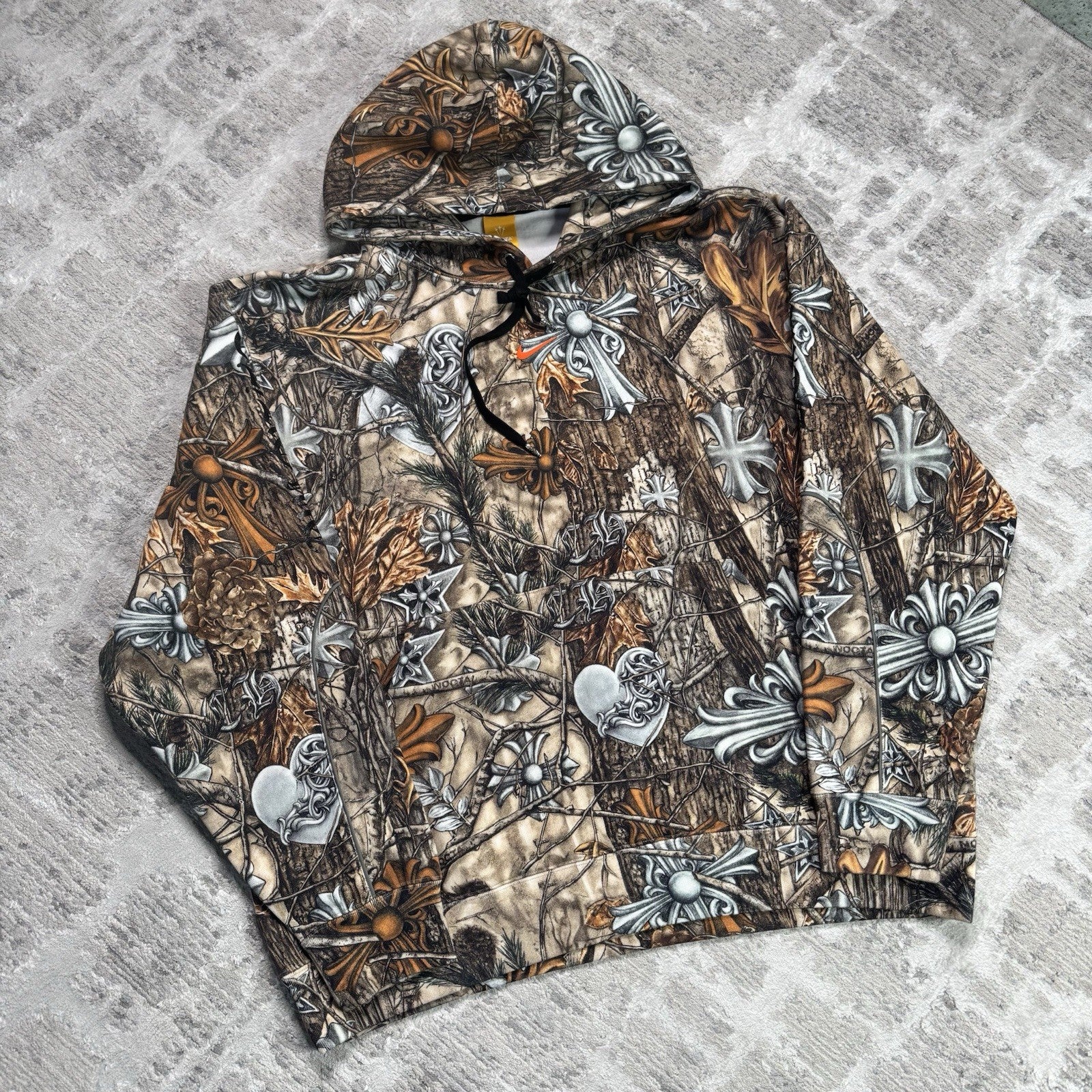 Chrome Hearts Nike Nocta Drake CLB Camo Horseshoe Pullover Hoodie