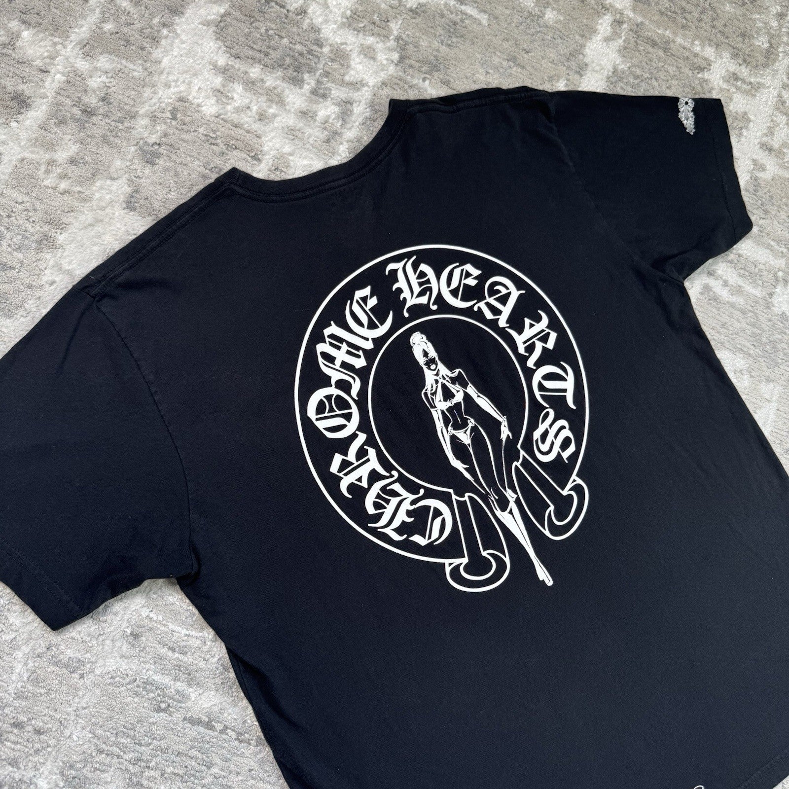 Chrome Hearts Deadly Doll Short Sleeve Tee Shirt 