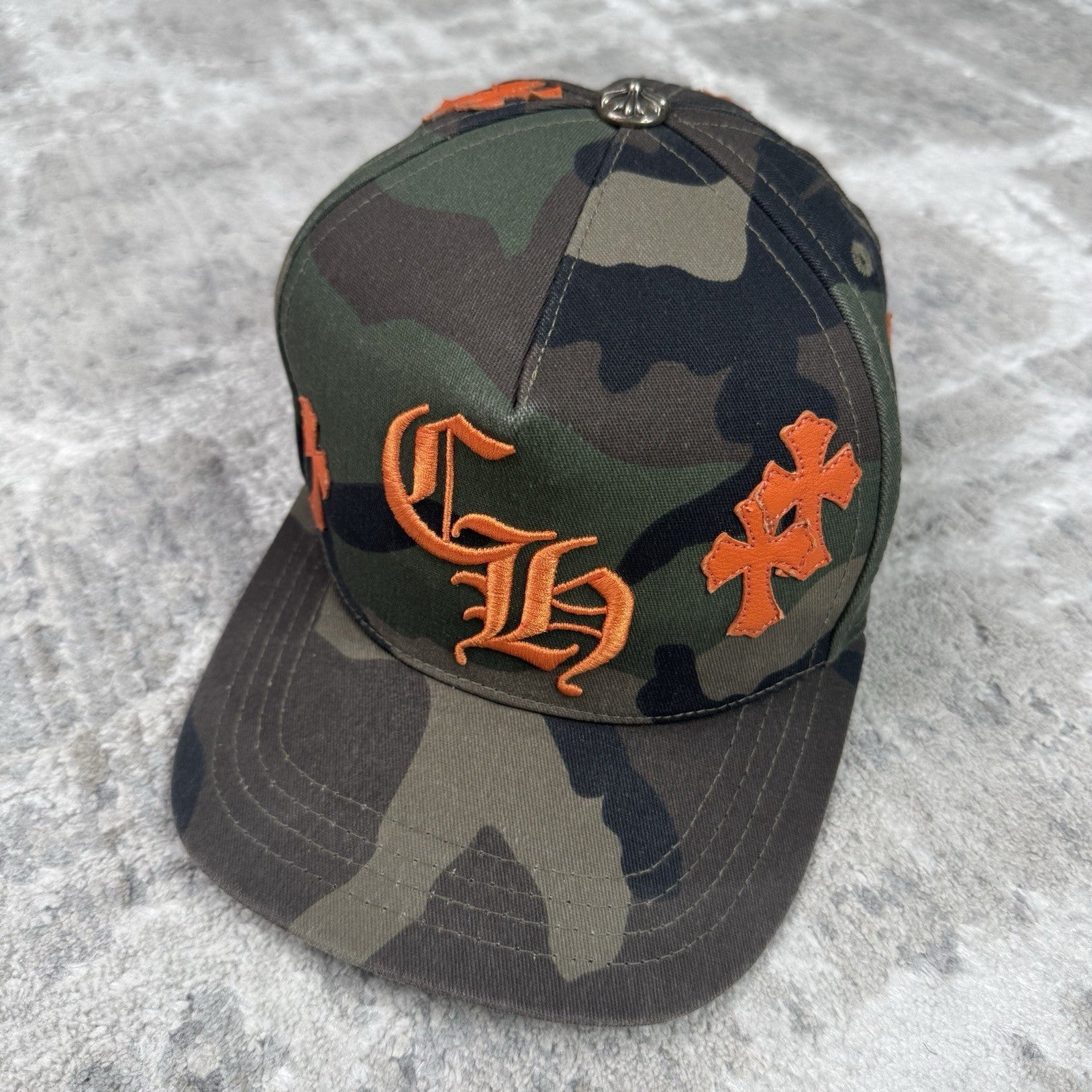 Chrome Hearts Cross Patch Baseball Hat