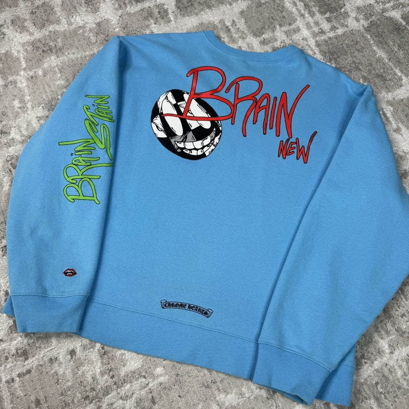 Chrome Hearts Matty Boy Brain New Pullover Crewneck Sweatshirt 