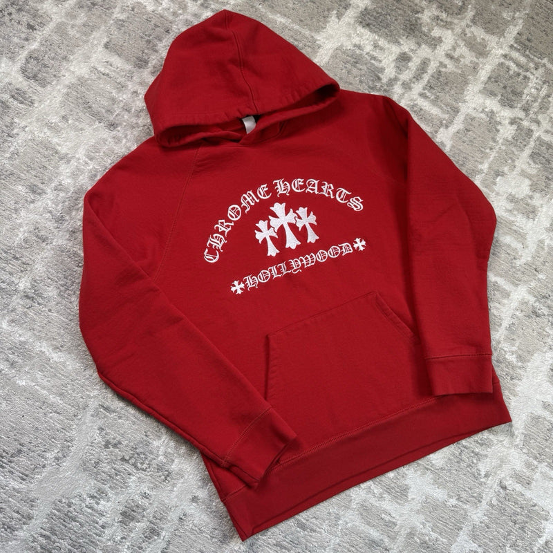 Chrome Hearts King Taco Triple Cross Embroidered Pullover Hoodie 