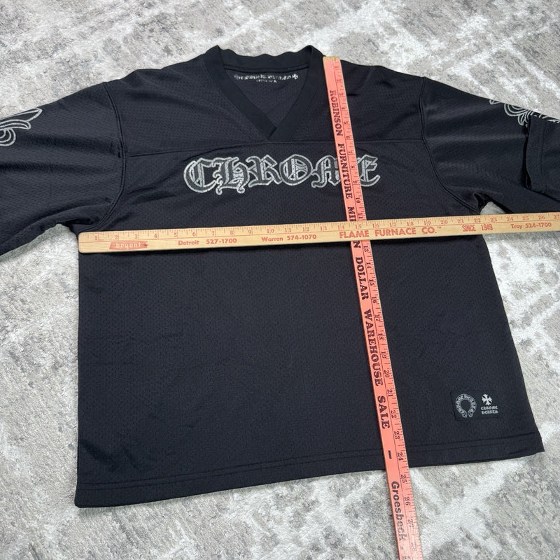 Chrome Hearts Mesh CH Stadium Long Sleeve Jersey 