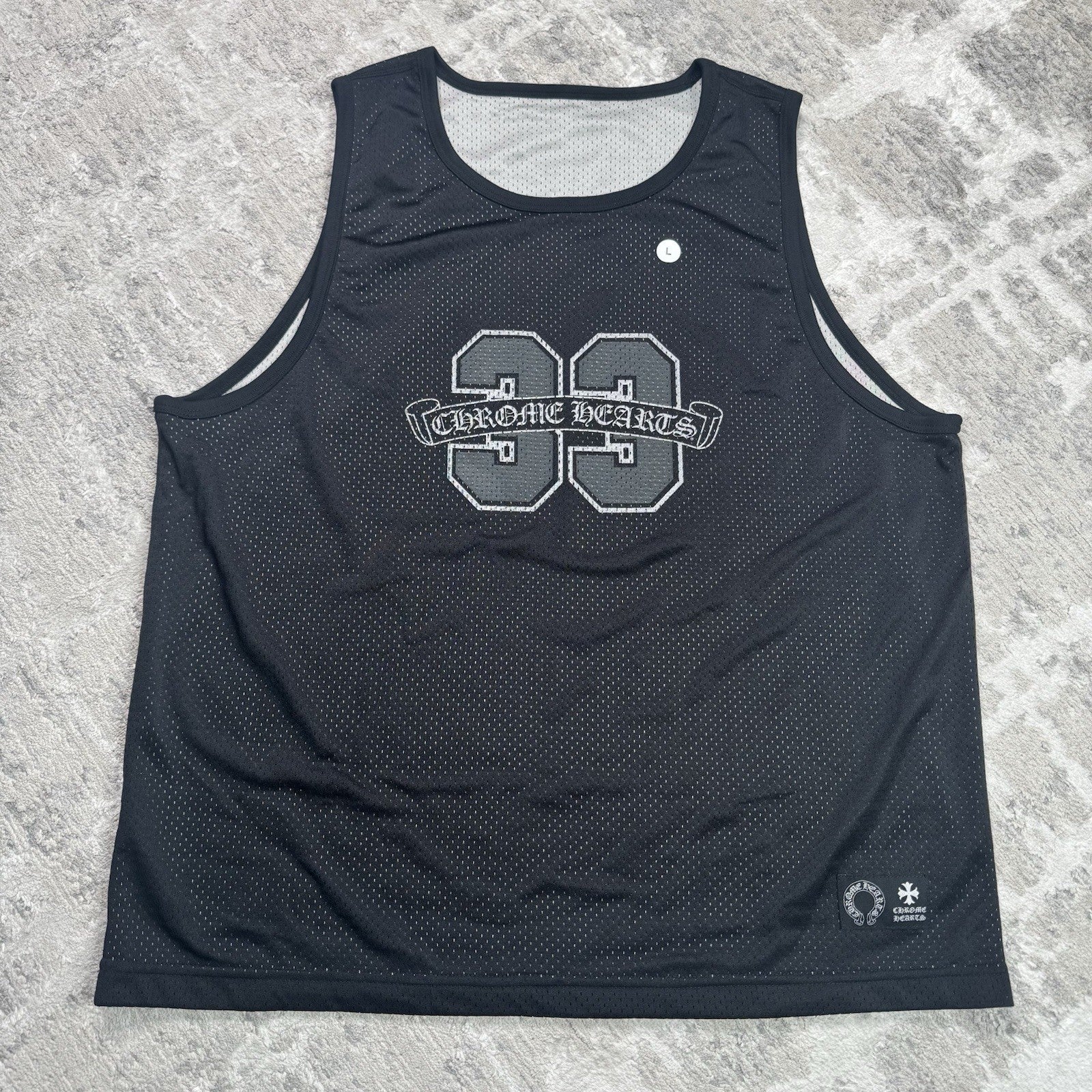 Chrome Hearts Mesh CH Reversible Jersey 