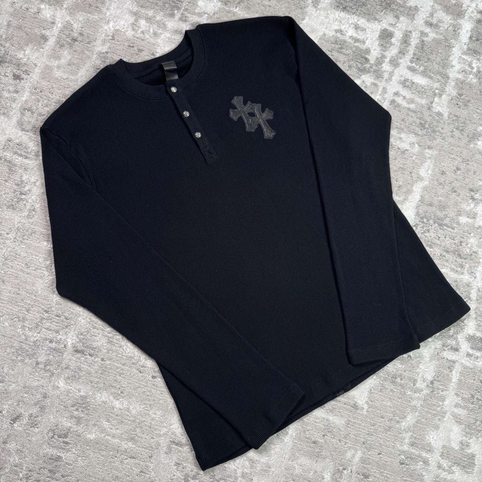 Chrome Hearts Waffle Thermal Patch Cross Long Sleeve 