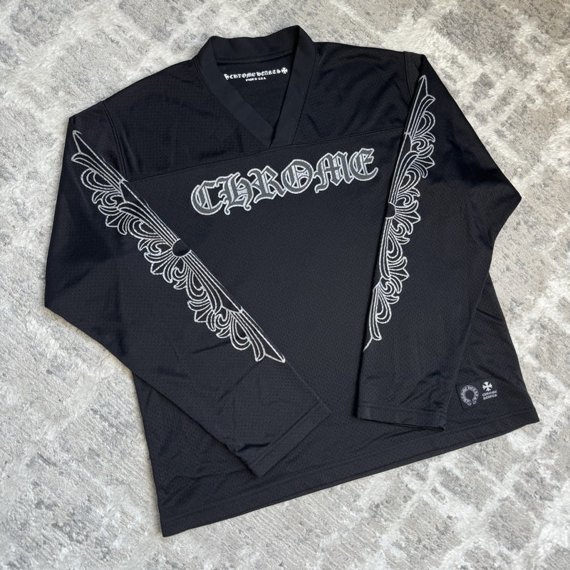 Chrome Hearts Mesh CH Long Sleeve Jersey 