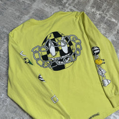Chrome Hearts Matty Boy Link Long Sleeve Pocket Tee Shirt 