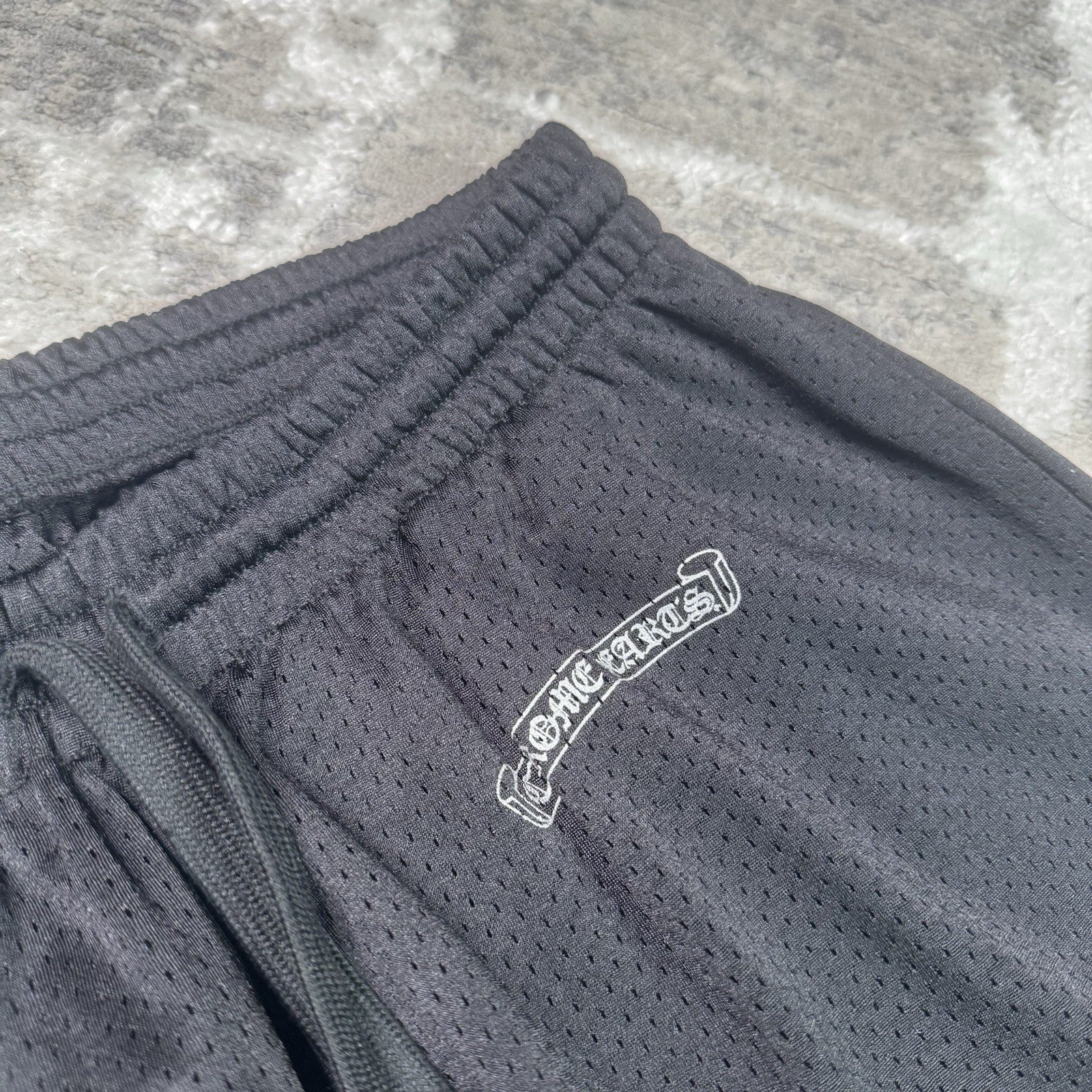 Chrome Hearts Mesh CH Floral Stadium Sweatpants 