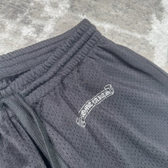 Chrome Hearts Mesh CH Floral Stadium Sweatpants 