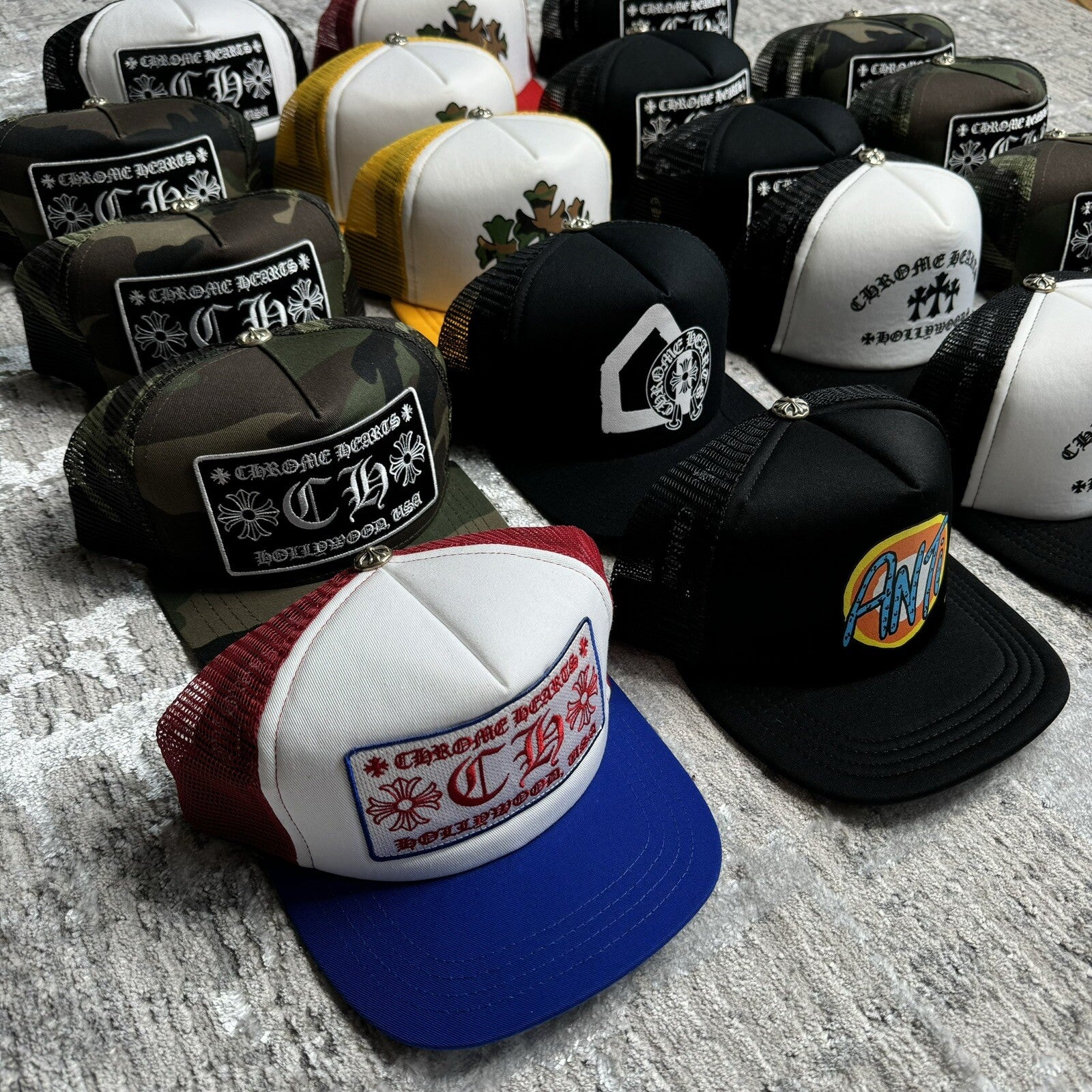 Chrome Hearts Truckers LOT 19 BRAND NEW TRUCKERS 