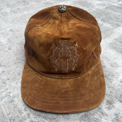 Chrome Hearts Suede Dagger Leather Strap Hat