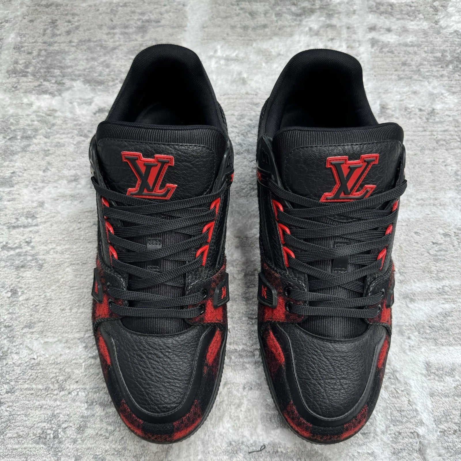 Louis Vuitton Trainer Low ‘red Plaid’ 