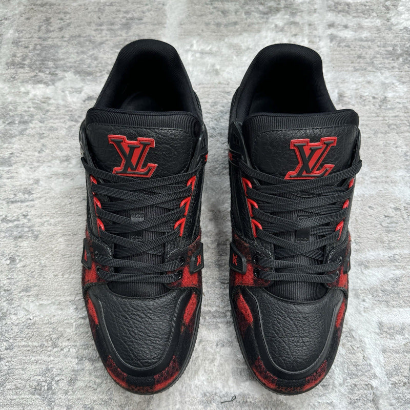Louis Vuitton Trainer Low ‘red Plaid’ 
