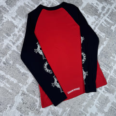 Chrome Hearts Baseball Raglan Long Sleeve Tee Shirt 